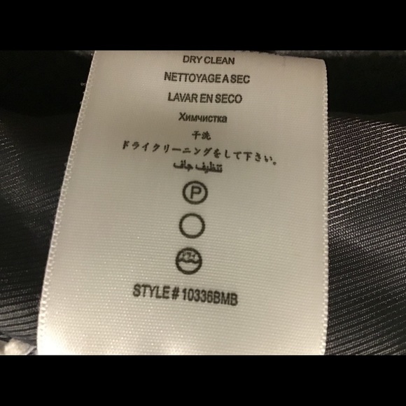 BCBG Grey Peacoat, size XS - Picture 7 of 7